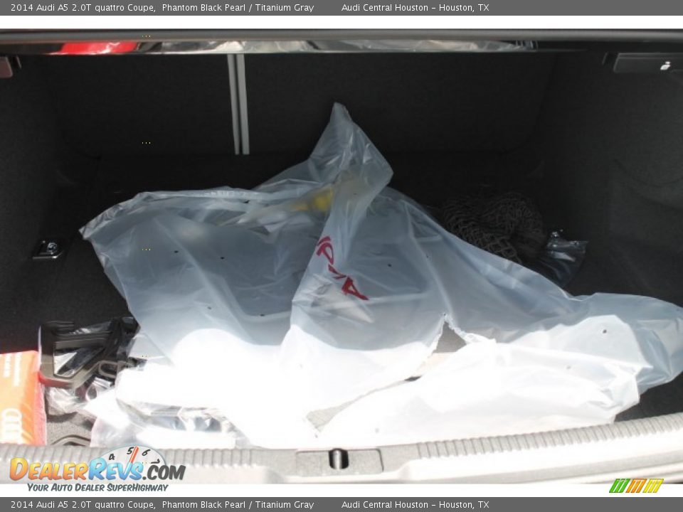 2014 Audi A5 2.0T quattro Coupe Phantom Black Pearl / Titanium Gray Photo #22