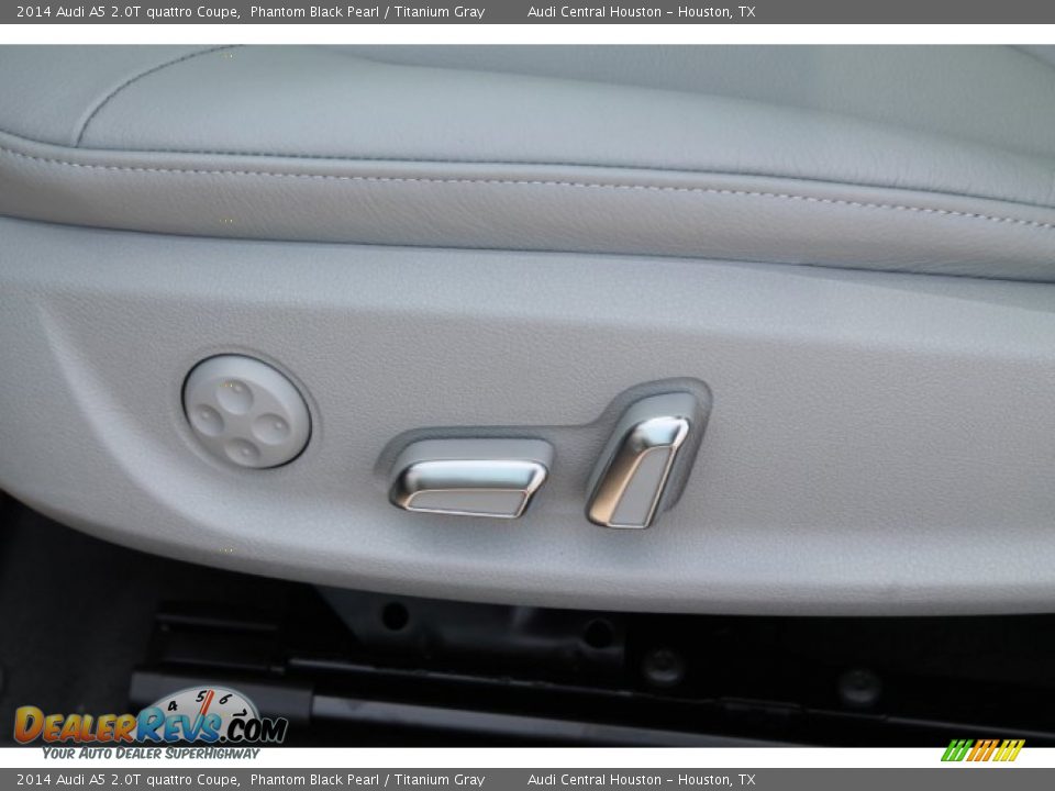 2014 Audi A5 2.0T quattro Coupe Phantom Black Pearl / Titanium Gray Photo #10