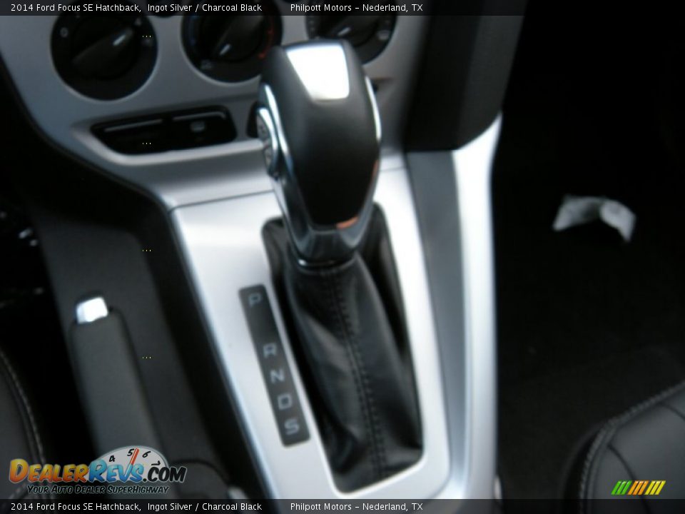 2014 Ford Focus SE Hatchback Ingot Silver / Charcoal Black Photo #28