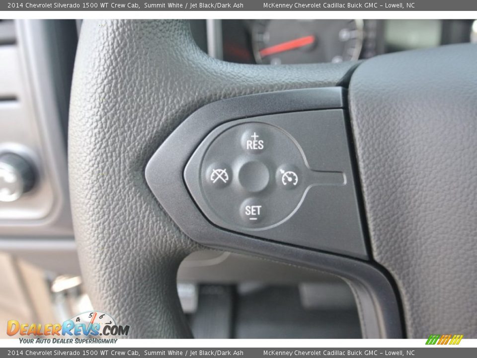2014 Chevrolet Silverado 1500 WT Crew Cab Summit White / Jet Black/Dark Ash Photo #11