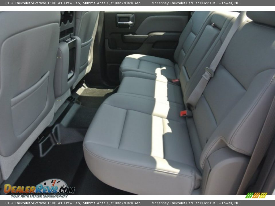 2014 Chevrolet Silverado 1500 WT Crew Cab Summit White / Jet Black/Dark Ash Photo #13