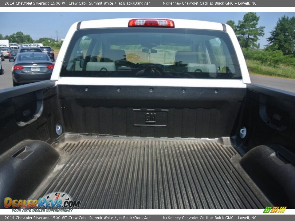 2014 Chevrolet Silverado 1500 WT Crew Cab Summit White / Jet Black/Dark Ash Photo #14
