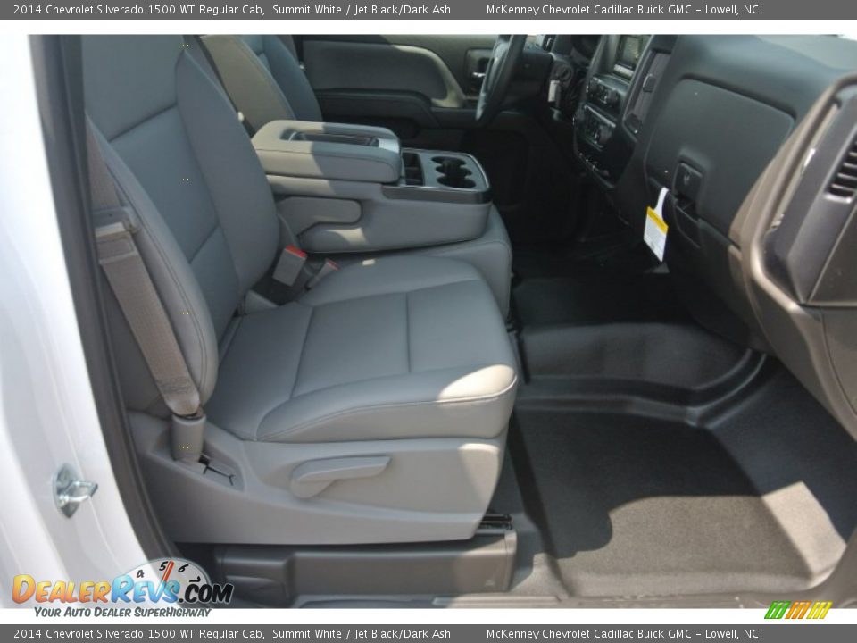 2014 Chevrolet Silverado 1500 WT Regular Cab Summit White / Jet Black/Dark Ash Photo #14