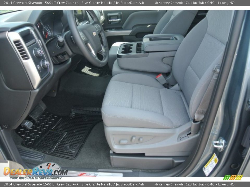 2014 Chevrolet Silverado 1500 LT Crew Cab 4x4 Blue Granite Metallic / Jet Black/Dark Ash Photo #8