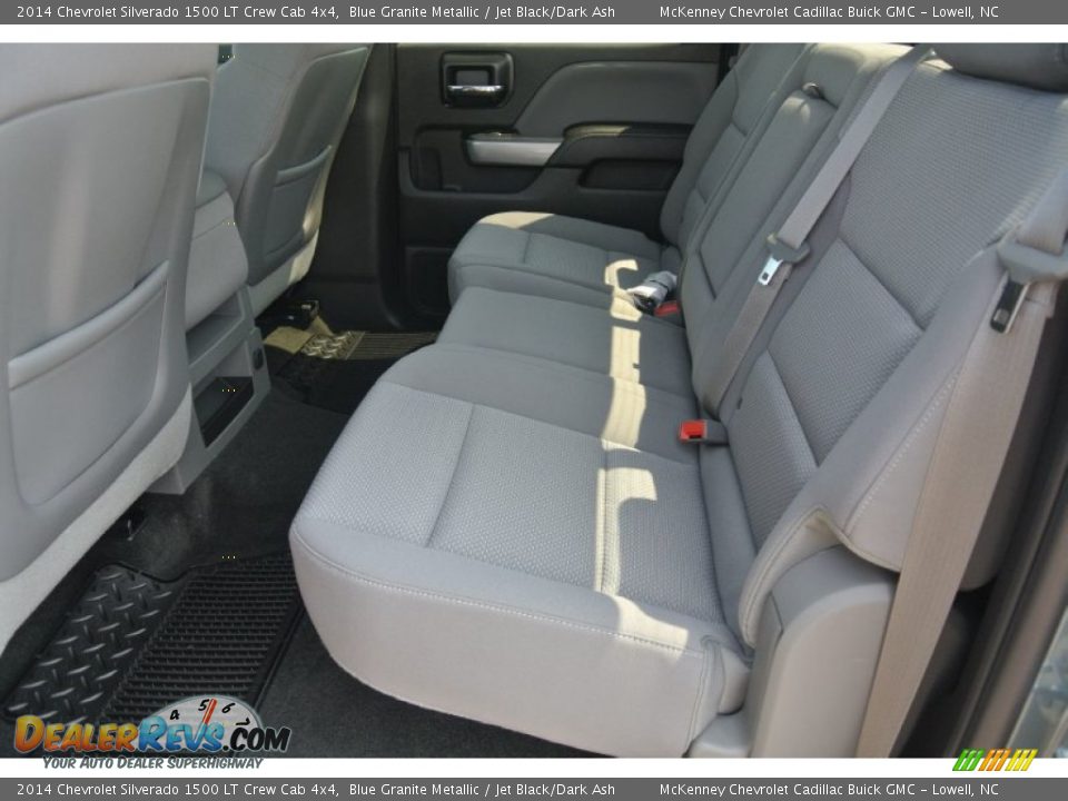 2014 Chevrolet Silverado 1500 LT Crew Cab 4x4 Blue Granite Metallic / Jet Black/Dark Ash Photo #15