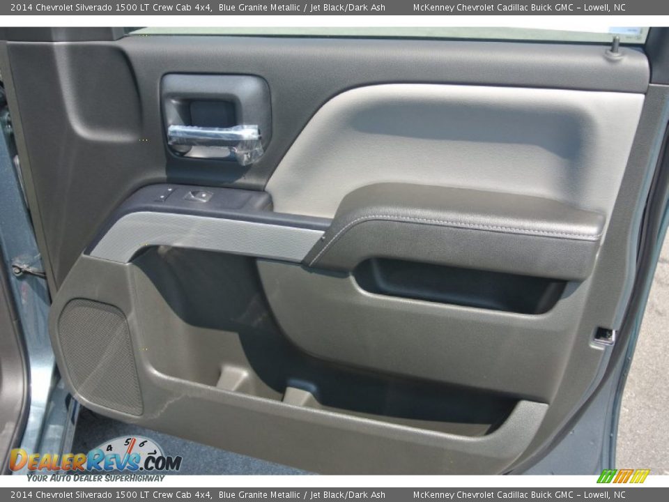 2014 Chevrolet Silverado 1500 LT Crew Cab 4x4 Blue Granite Metallic / Jet Black/Dark Ash Photo #18