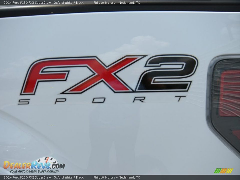 2014 Ford F150 FX2 SuperCrew Oxford White / Black Photo #19