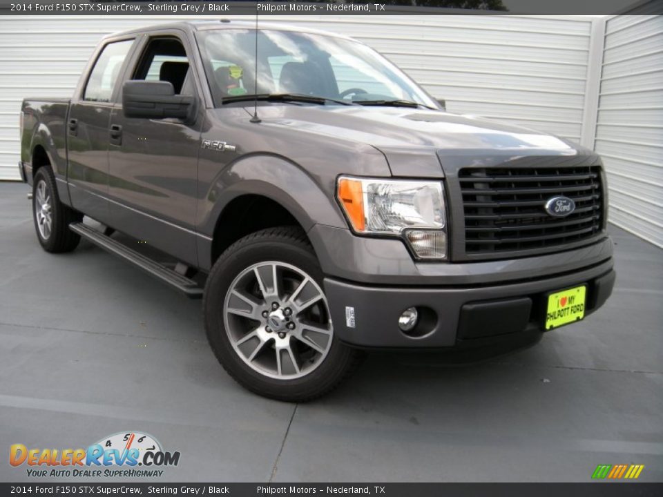 2014 Ford F150 STX SuperCrew Sterling Grey / Black Photo #1