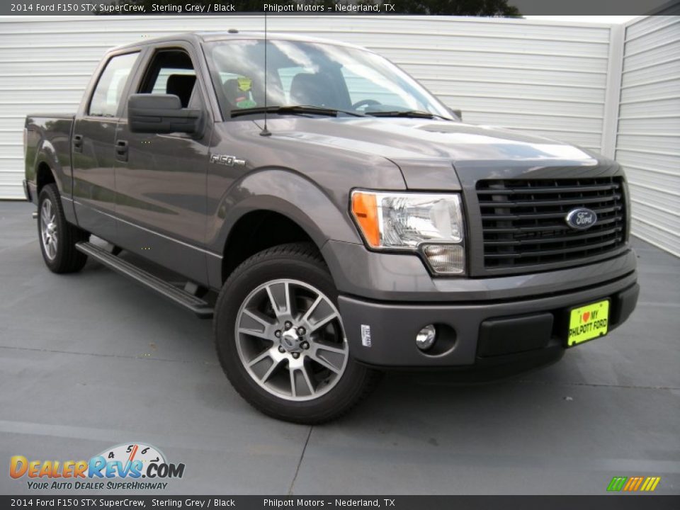 2014 Ford F150 STX SuperCrew Sterling Grey / Black Photo #2