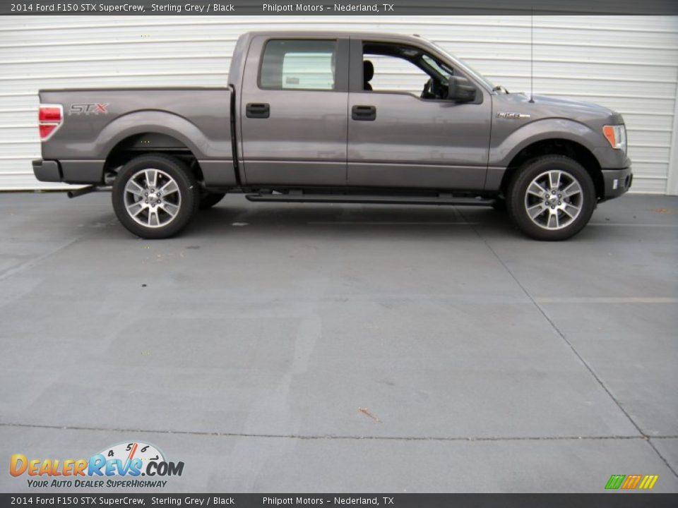 2014 Ford F150 STX SuperCrew Sterling Grey / Black Photo #3