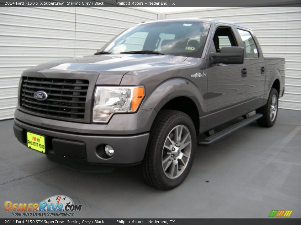 2014 Ford F150 STX SuperCrew Sterling Grey / Black Photo #7