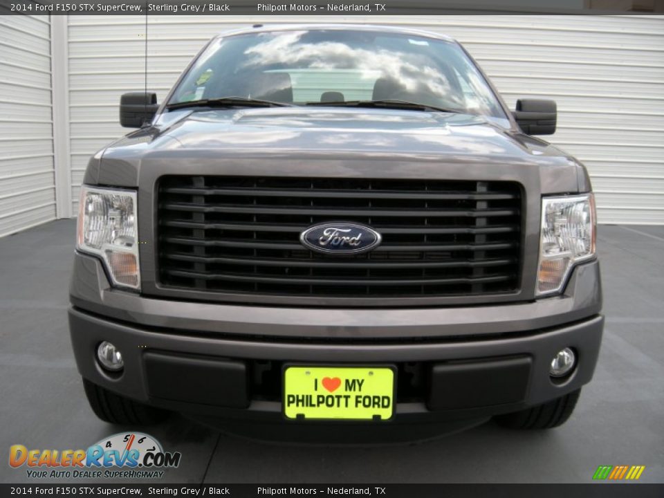 2014 Ford F150 STX SuperCrew Sterling Grey / Black Photo #8