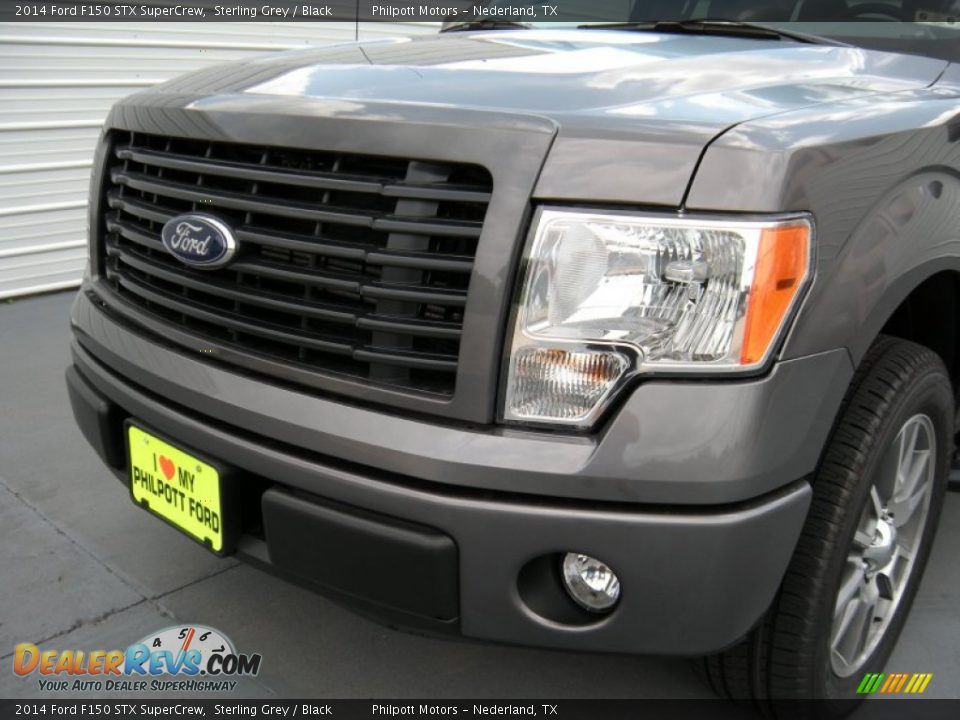 2014 Ford F150 STX SuperCrew Sterling Grey / Black Photo #10