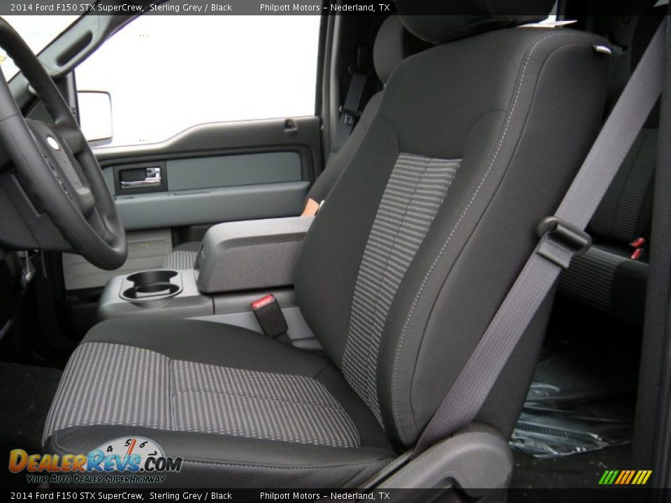 2014 Ford F150 STX SuperCrew Sterling Grey / Black Photo #25