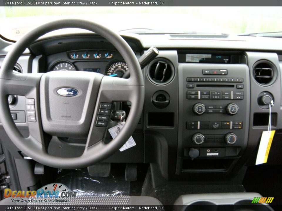 2014 Ford F150 STX SuperCrew Sterling Grey / Black Photo #27