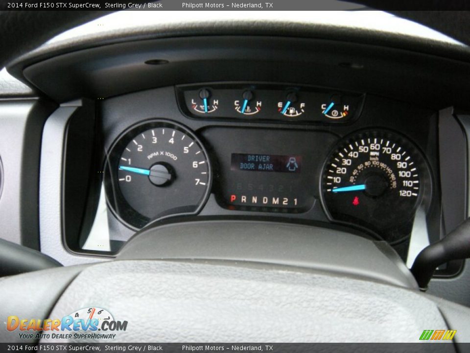 2014 Ford F150 STX SuperCrew Sterling Grey / Black Photo #32