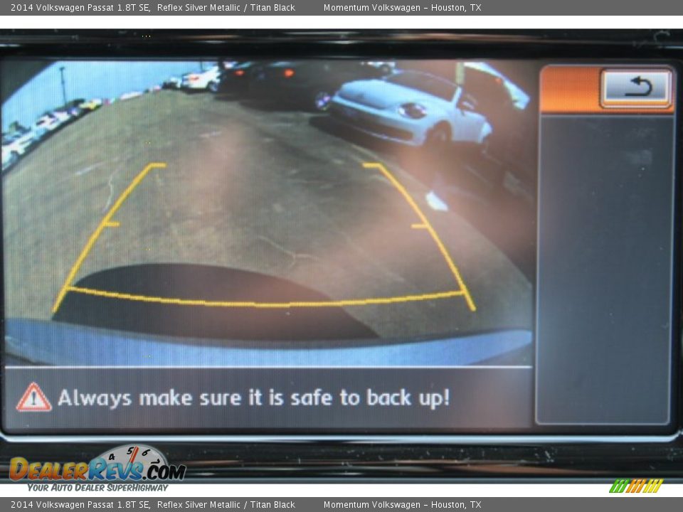 2014 Volkswagen Passat 1.8T SE Reflex Silver Metallic / Titan Black Photo #16