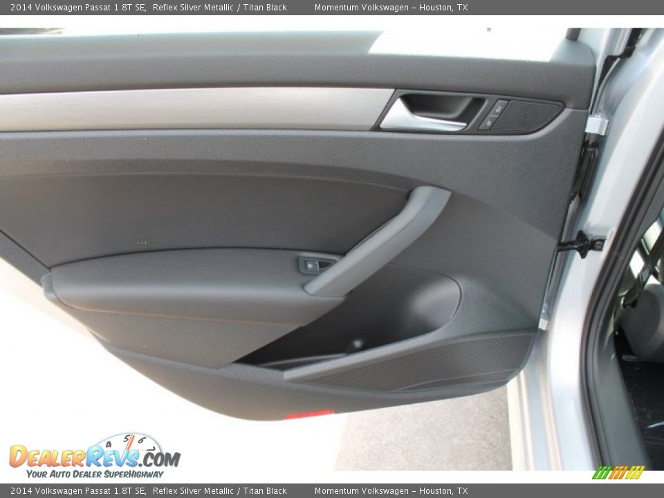 2014 Volkswagen Passat 1.8T SE Reflex Silver Metallic / Titan Black Photo #19