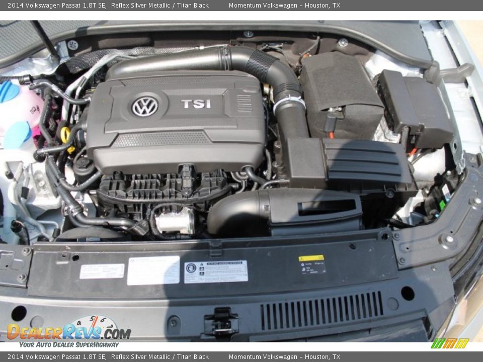 2014 Volkswagen Passat 1.8T SE Reflex Silver Metallic / Titan Black Photo #24