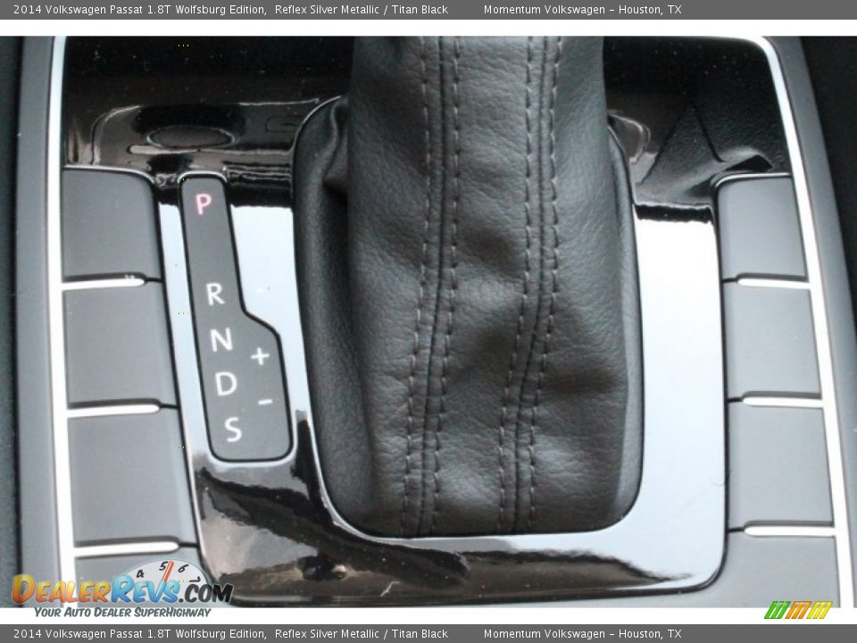 2014 Volkswagen Passat 1.8T Wolfsburg Edition Reflex Silver Metallic / Titan Black Photo #14