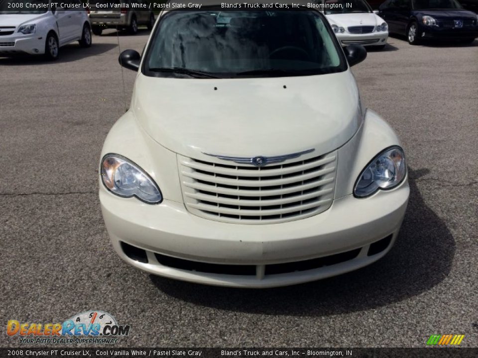 2008 Chrysler PT Cruiser LX Cool Vanilla White / Pastel Slate Gray Photo #6