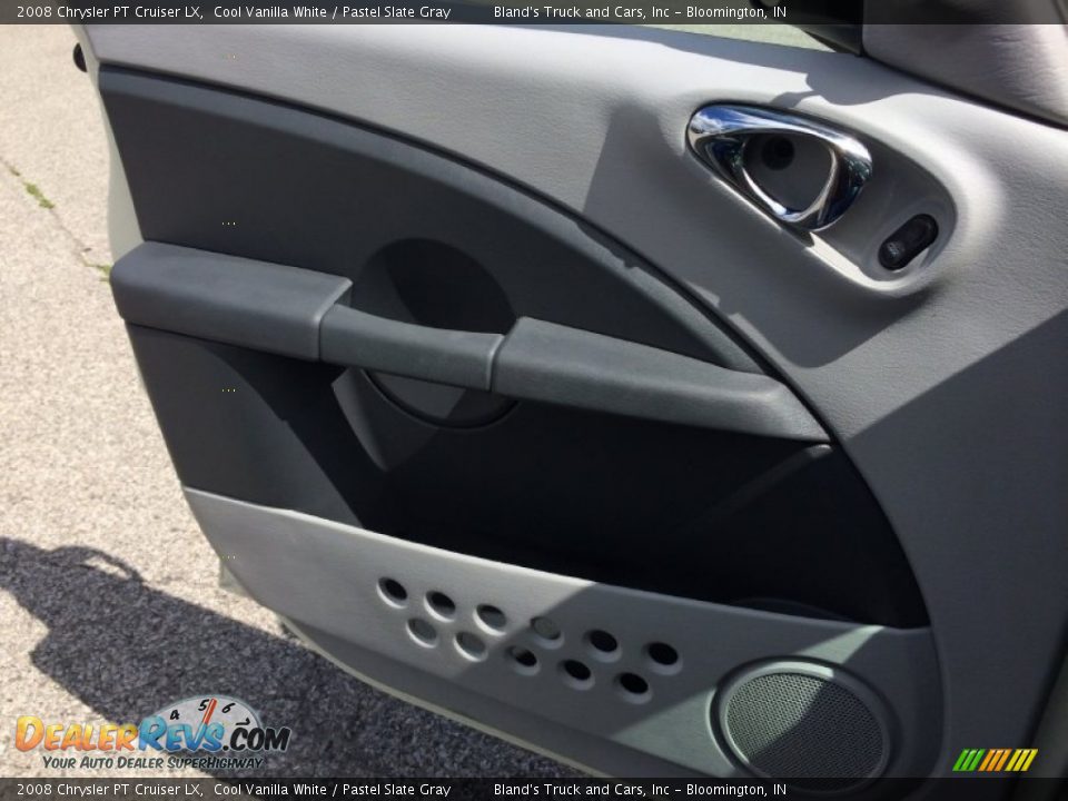2008 Chrysler PT Cruiser LX Cool Vanilla White / Pastel Slate Gray Photo #7