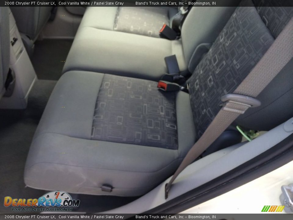 2008 Chrysler PT Cruiser LX Cool Vanilla White / Pastel Slate Gray Photo #10