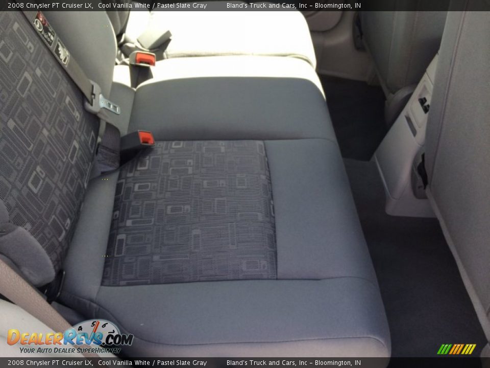 2008 Chrysler PT Cruiser LX Cool Vanilla White / Pastel Slate Gray Photo #11