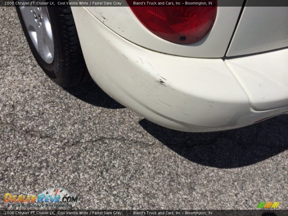 2008 Chrysler PT Cruiser LX Cool Vanilla White / Pastel Slate Gray Photo #13