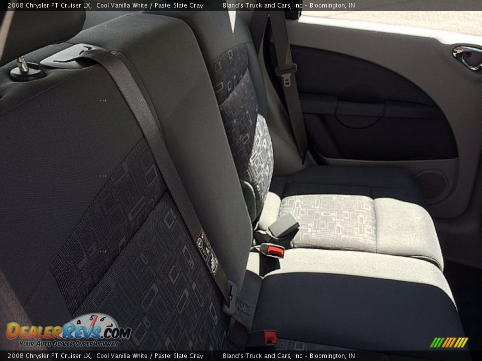 2008 Chrysler PT Cruiser LX Cool Vanilla White / Pastel Slate Gray Photo #15