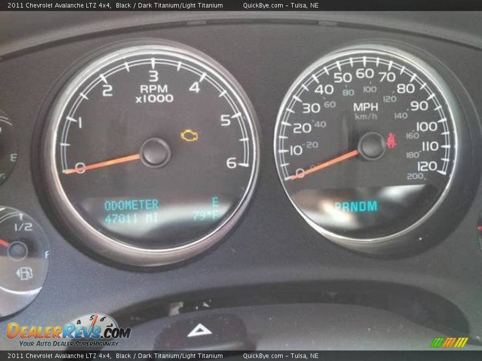 2011 Chevrolet Avalanche LTZ 4x4 Black / Dark Titanium/Light Titanium Photo #3