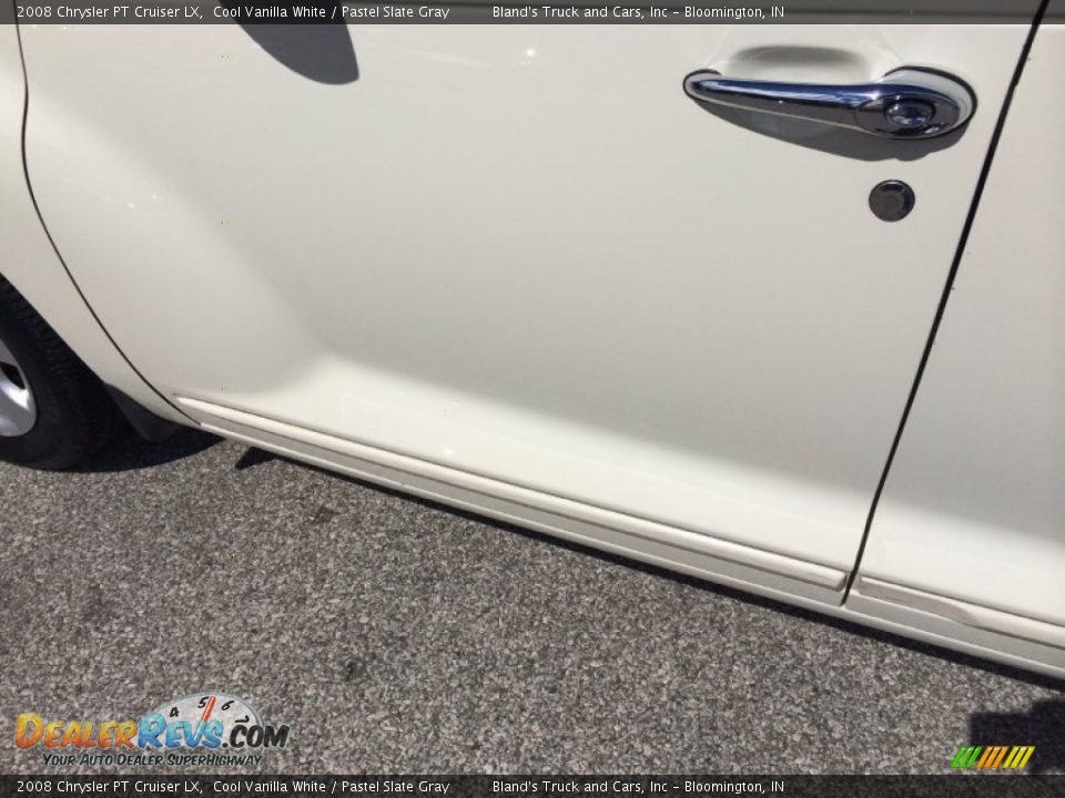 2008 Chrysler PT Cruiser LX Cool Vanilla White / Pastel Slate Gray Photo #19
