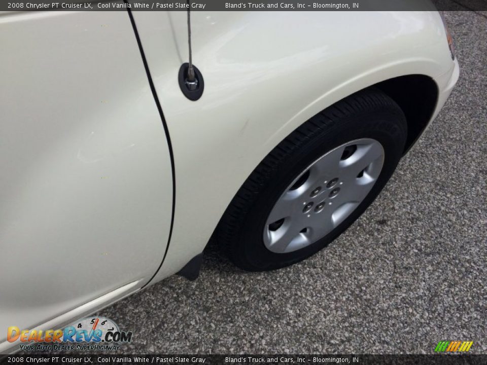 2008 Chrysler PT Cruiser LX Cool Vanilla White / Pastel Slate Gray Photo #23