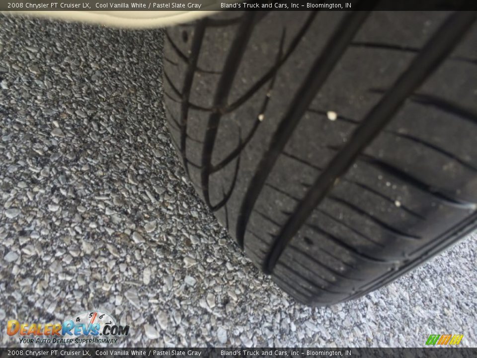 2008 Chrysler PT Cruiser LX Cool Vanilla White / Pastel Slate Gray Photo #26