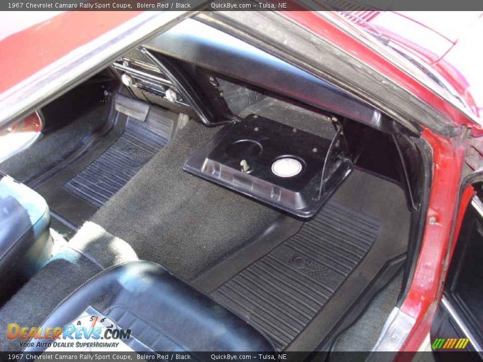 1967 Chevrolet Camaro Rally Sport Coupe Bolero Red / Black Photo #7