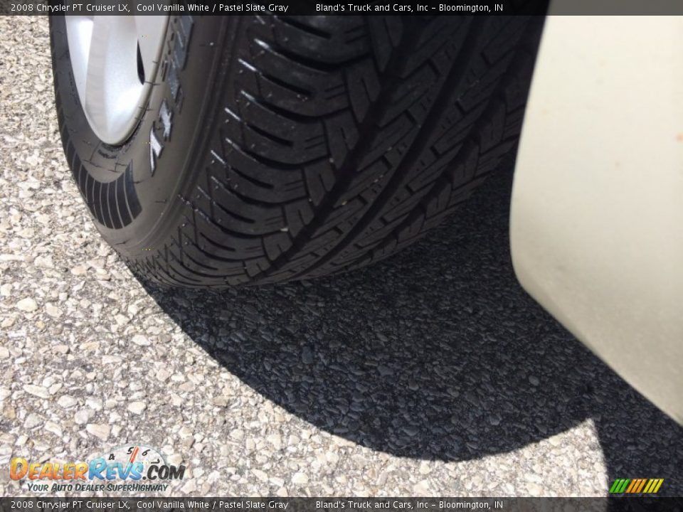 2008 Chrysler PT Cruiser LX Cool Vanilla White / Pastel Slate Gray Photo #27