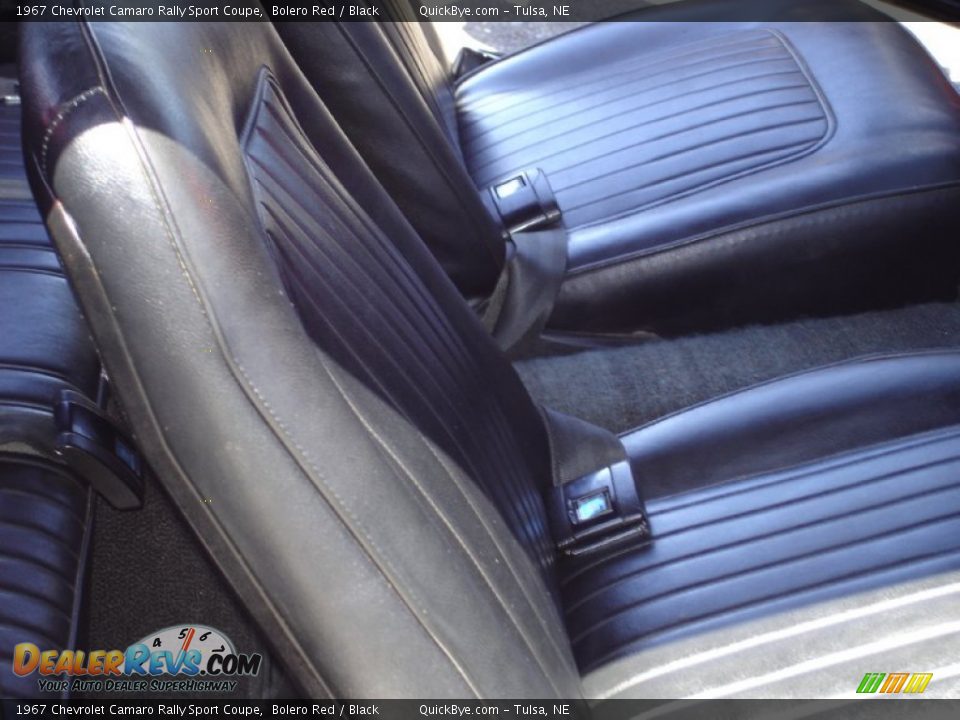 1967 Chevrolet Camaro Rally Sport Coupe Bolero Red / Black Photo #8