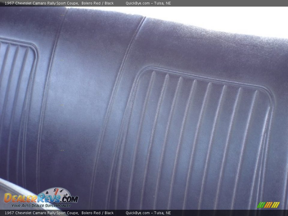 1967 Chevrolet Camaro Rally Sport Coupe Bolero Red / Black Photo #9