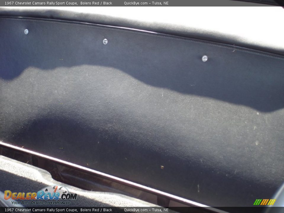 1967 Chevrolet Camaro Rally Sport Coupe Bolero Red / Black Photo #10