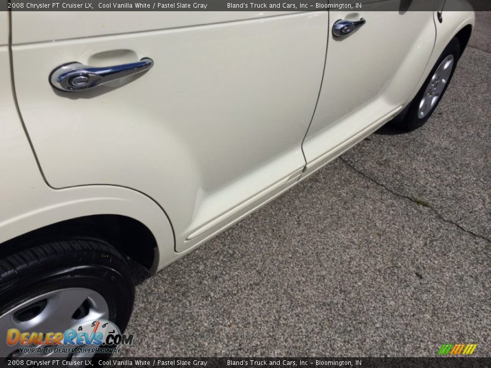 2008 Chrysler PT Cruiser LX Cool Vanilla White / Pastel Slate Gray Photo #31