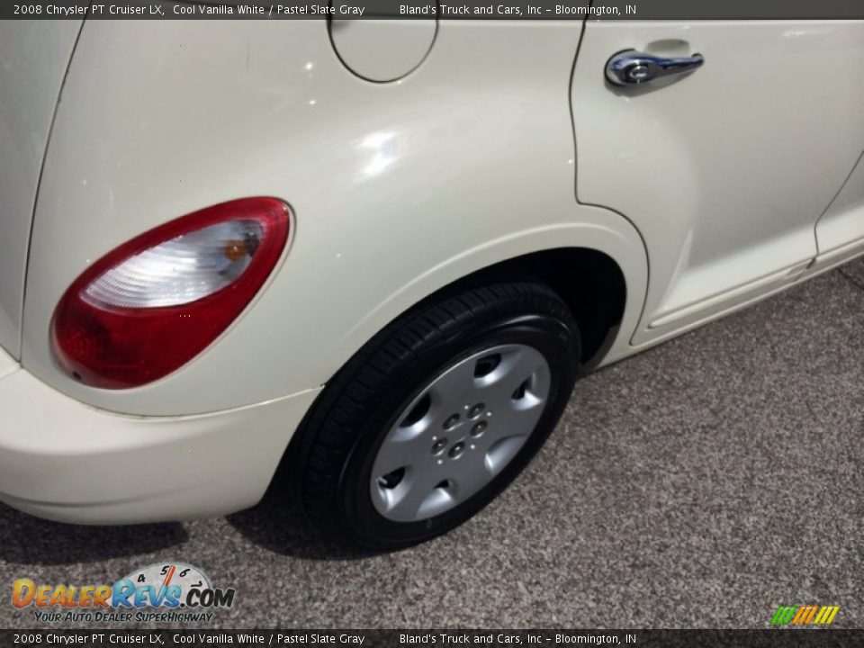 2008 Chrysler PT Cruiser LX Cool Vanilla White / Pastel Slate Gray Photo #32