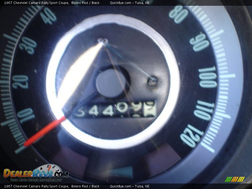 1967 Chevrolet Camaro Rally Sport Coupe Bolero Red / Black Photo #13