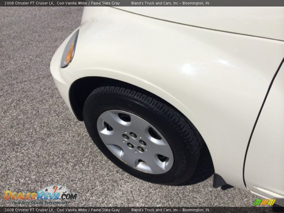 2008 Chrysler PT Cruiser LX Cool Vanilla White / Pastel Slate Gray Photo #33