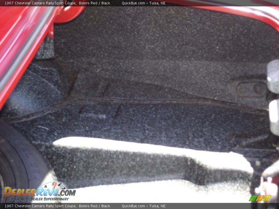 1967 Chevrolet Camaro Rally Sport Coupe Bolero Red / Black Photo #14