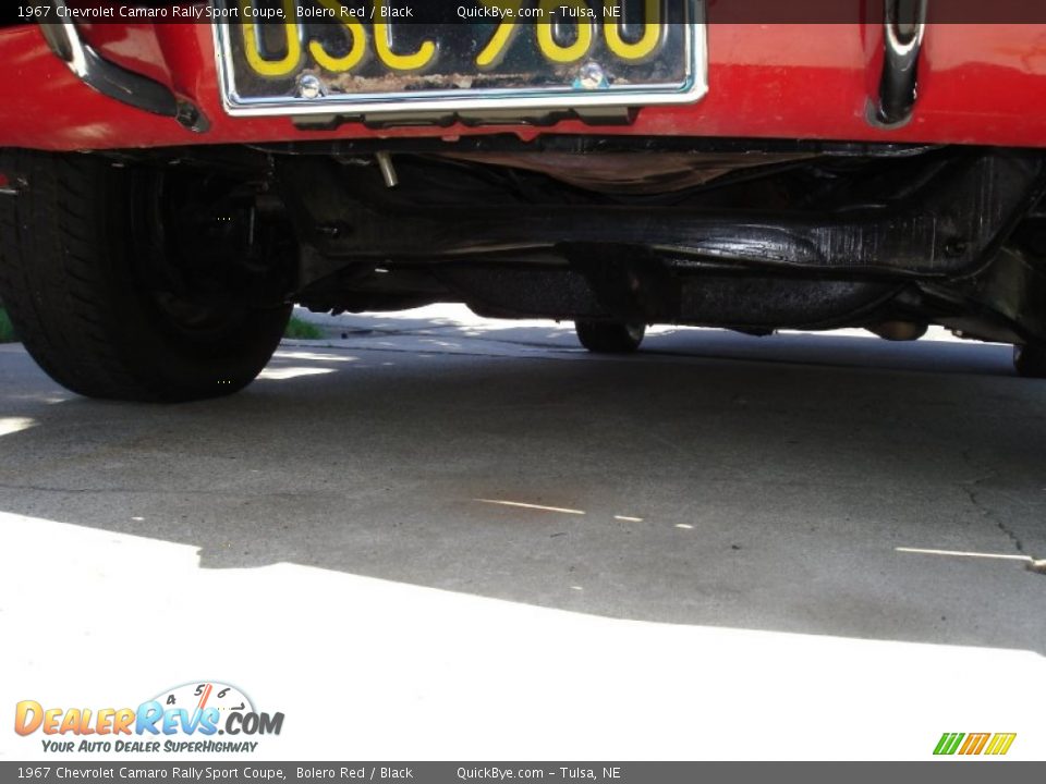 1967 Chevrolet Camaro Rally Sport Coupe Bolero Red / Black Photo #23