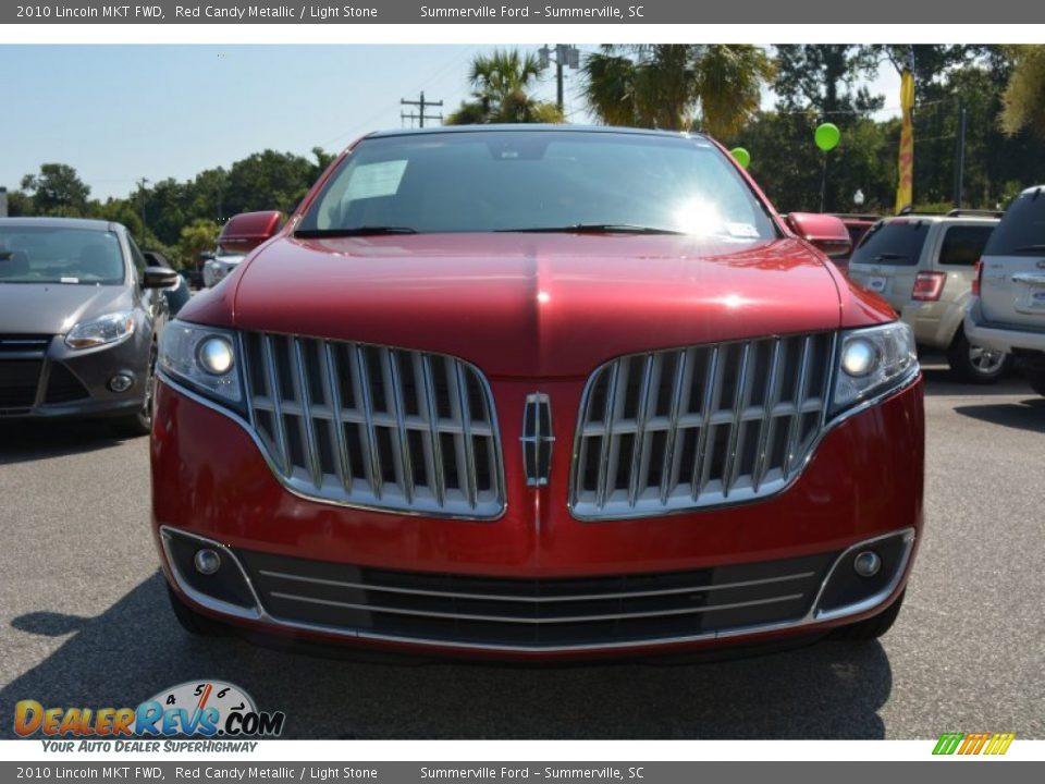 2010 Lincoln MKT FWD Red Candy Metallic / Light Stone Photo #8