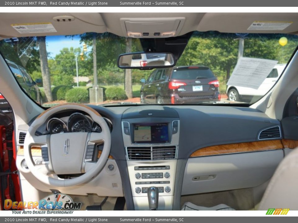 2010 Lincoln MKT FWD Red Candy Metallic / Light Stone Photo #11