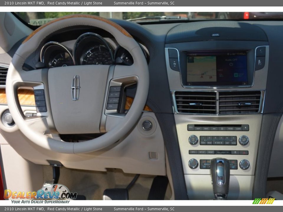 2010 Lincoln MKT FWD Red Candy Metallic / Light Stone Photo #12