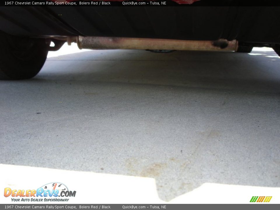 1967 Chevrolet Camaro Rally Sport Coupe Bolero Red / Black Photo #28