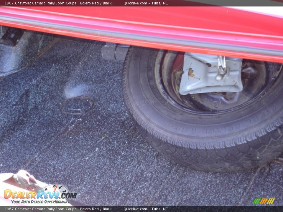 1967 Chevrolet Camaro Rally Sport Coupe Trunk Photo #29